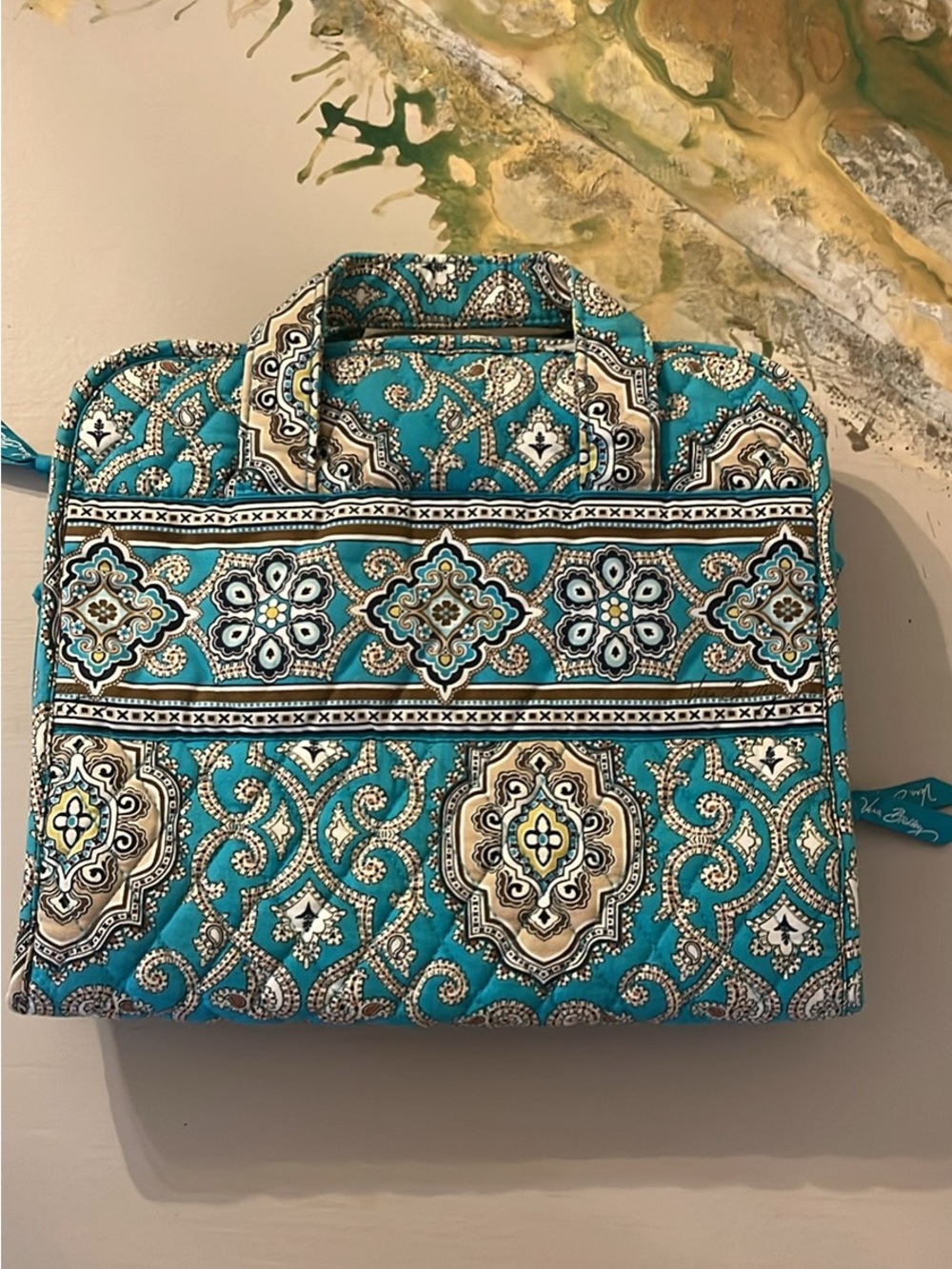 Vera Bradley hanging travel organizer